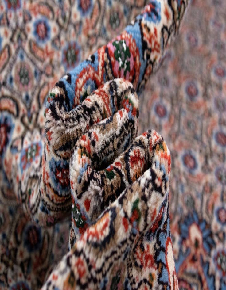 Detail image of  8' 3 x 9' 7  Hand Knotted Mood Persian Wool Rug