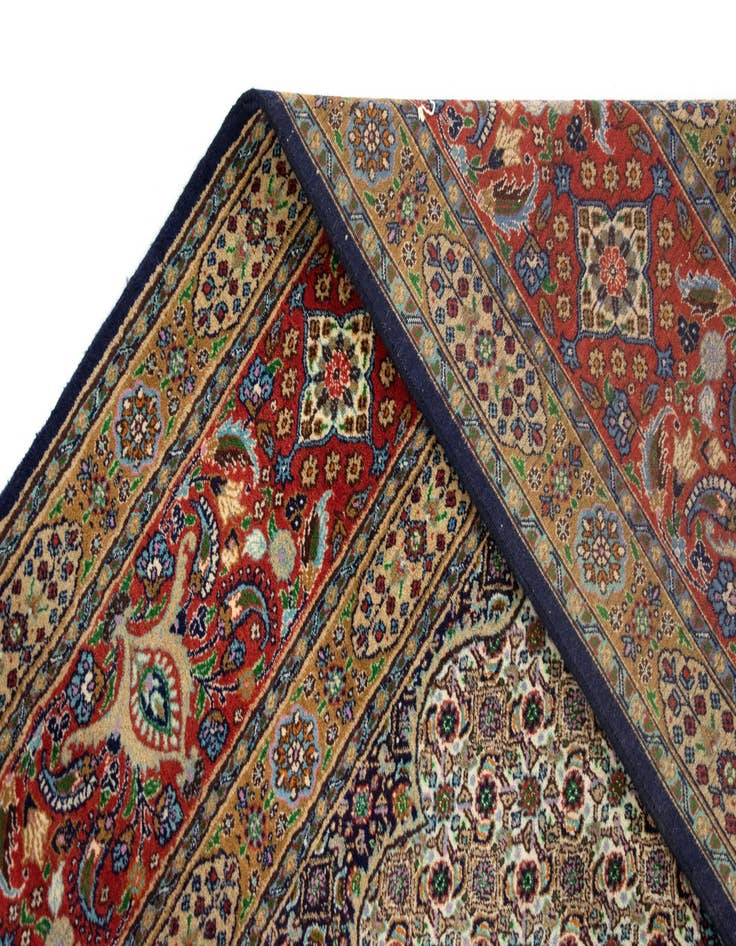 Detail image of  9' 6 x 12' 10  Hand Knotted Mood Persian Wool Rug