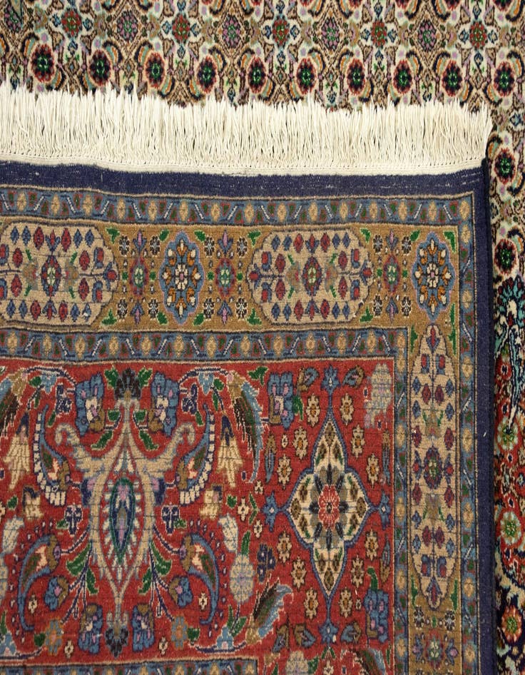 Detail image of  9' 6 x 12' 10  Hand Knotted Mood Persian Wool Rug