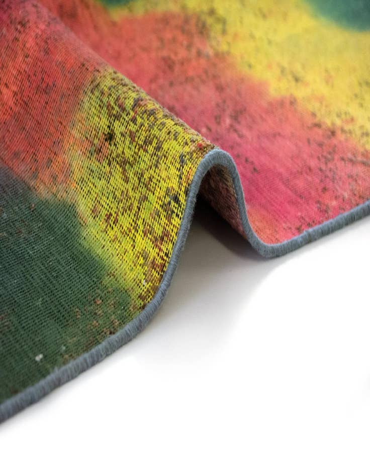 Detail image of  6' 5 x 10' 6  Hand Knotted Vintage Royal Persian Wool Rug