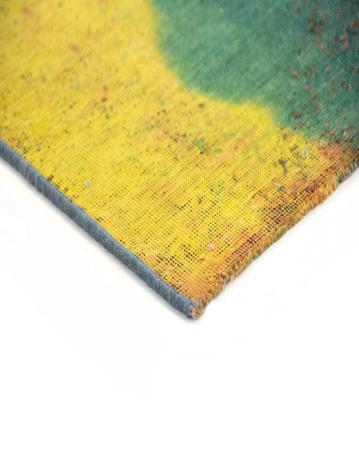 Detail image of  6' 5 x 10' 6  Hand Knotted Vintage Royal Persian Wool Rug