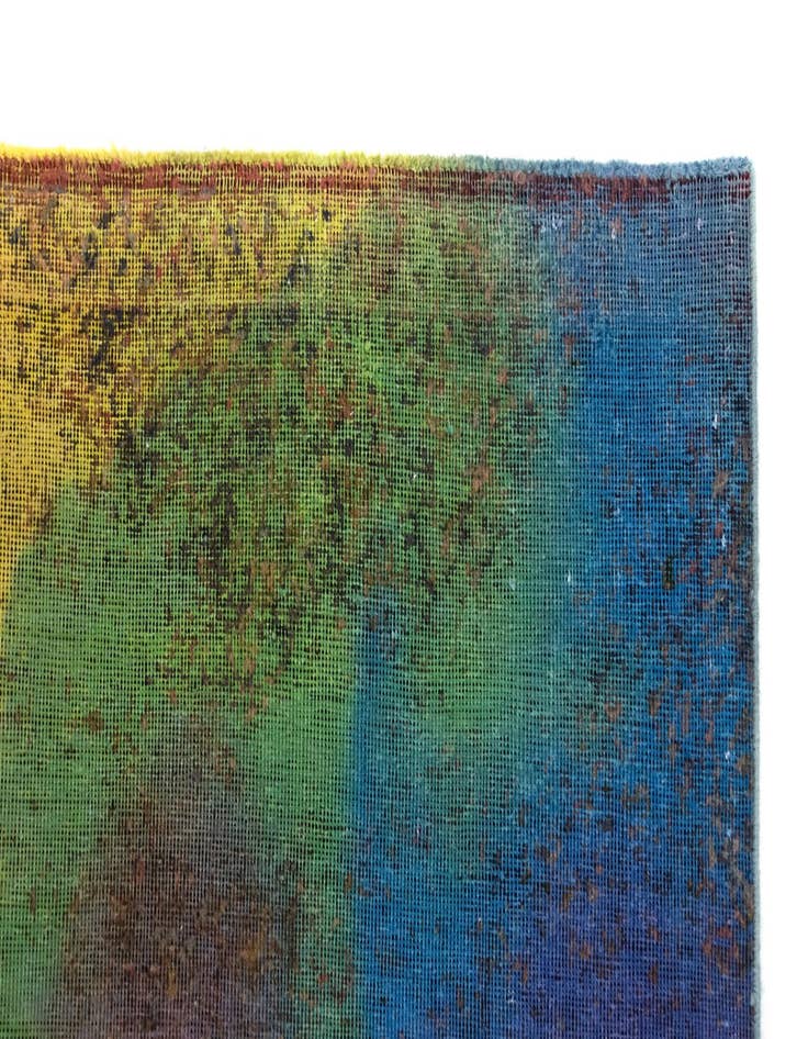 Detail image of  6' 5 x 10' 6  Hand Knotted Vintage Royal Persian Wool Rug