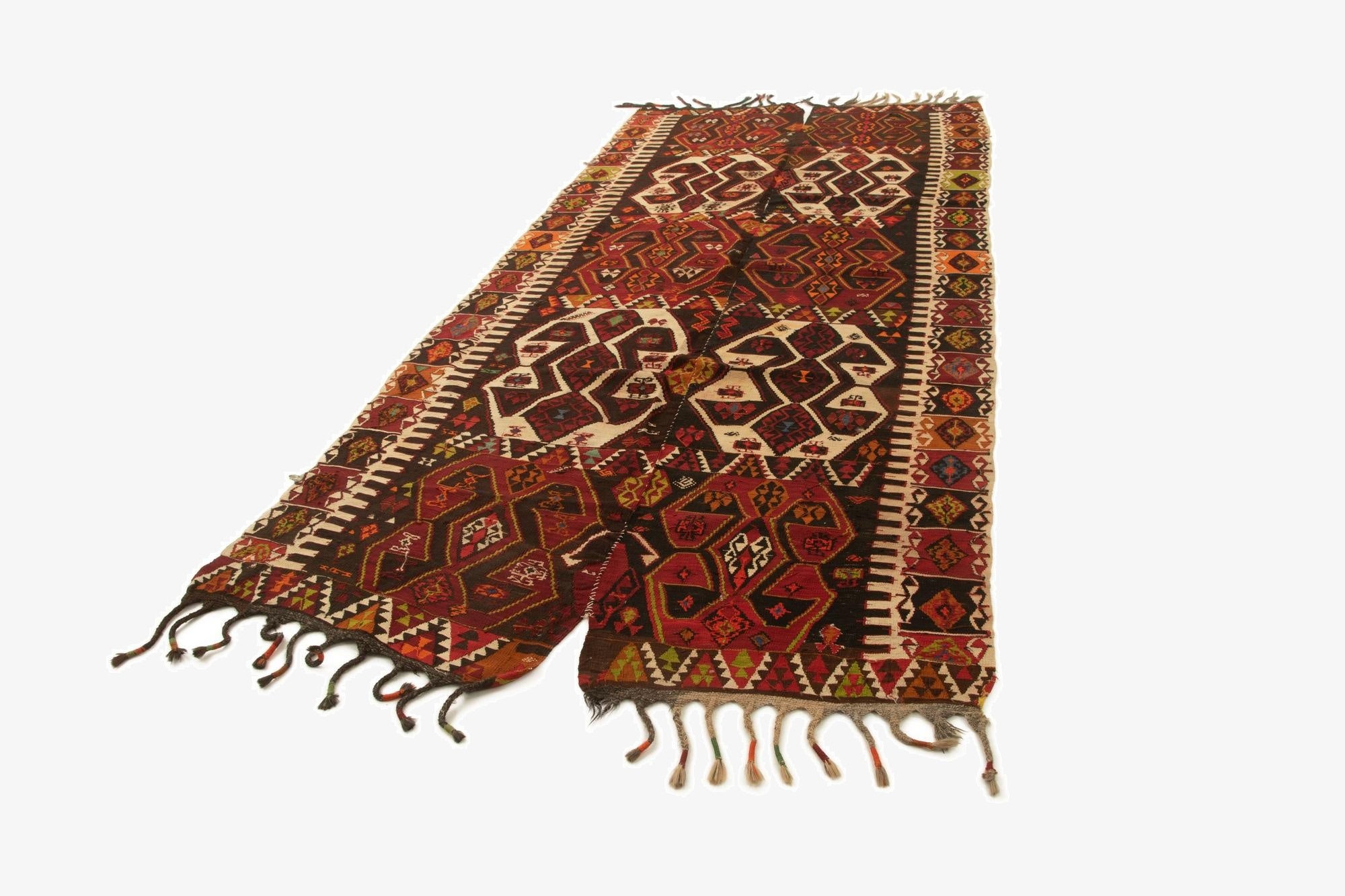 5' 5 x 12' Kilim Runner Rug
