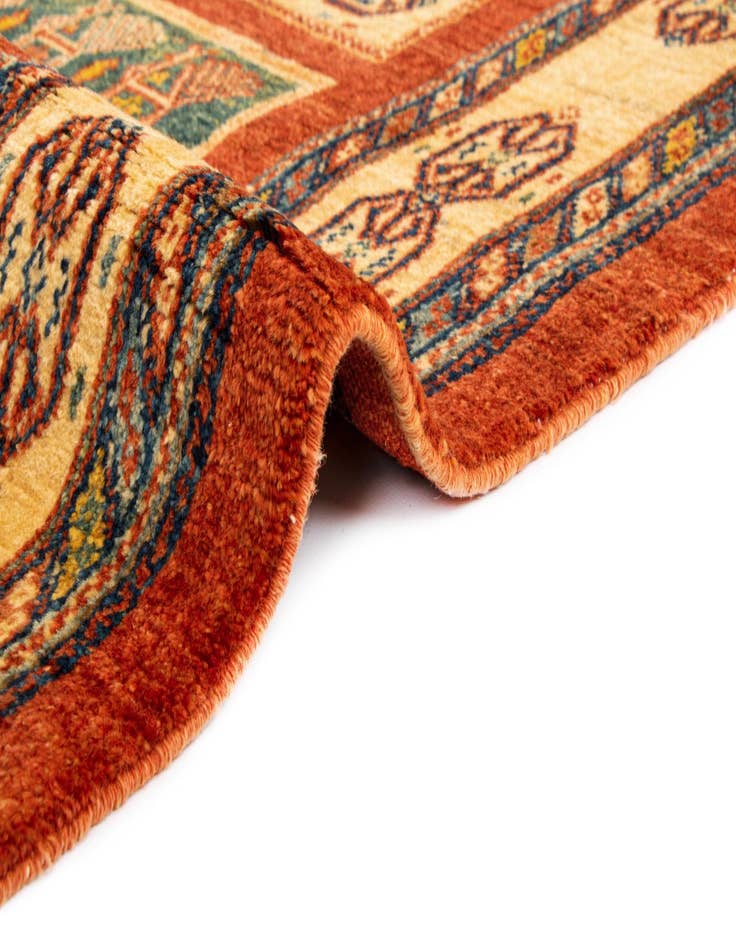 Detail image of 2' 10 x 12' 8 Luribaft Wool Runner Rug