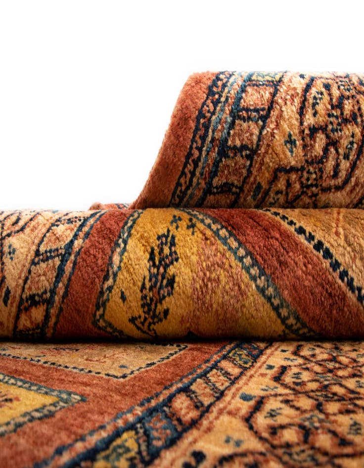 Detail image of  3' 1 x 13' 7 Luribaft Wool Runner Rug