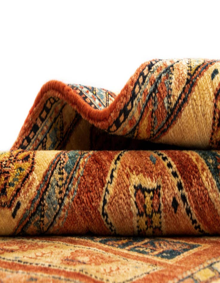 Detail image of  2' 9 x 9' 6 Luribaft Wool Runner Rug