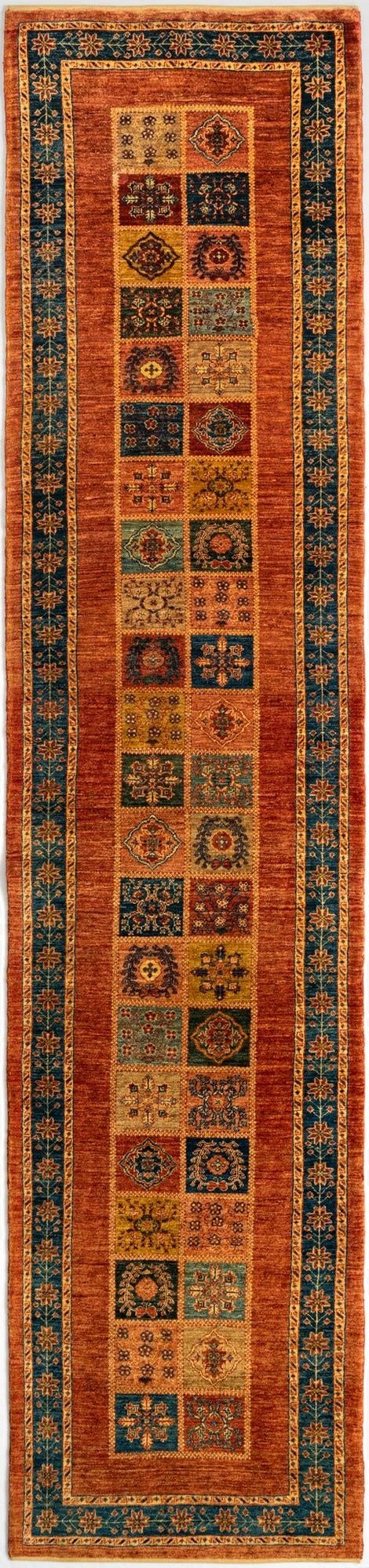 2' 10 x 12' 8 Luribaft Wool Runner Rug