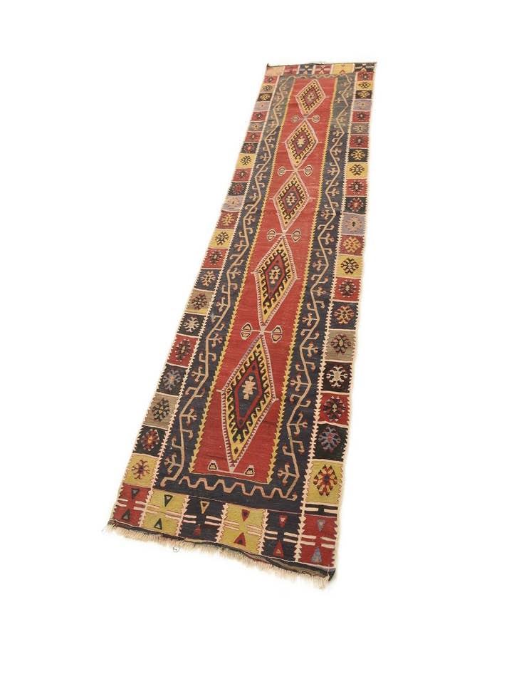 Detail image of  3' 2 x 10' 6 Malatya Runner Rug