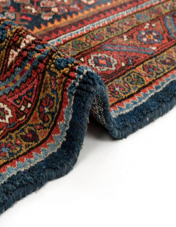 Detail image of  5' 1 x 9' 9  Hand Knotted Mood Persian Wool Runner Rug