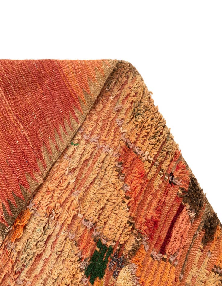 Detail image of  5' 2 x 5' 7 Berber Square Rug