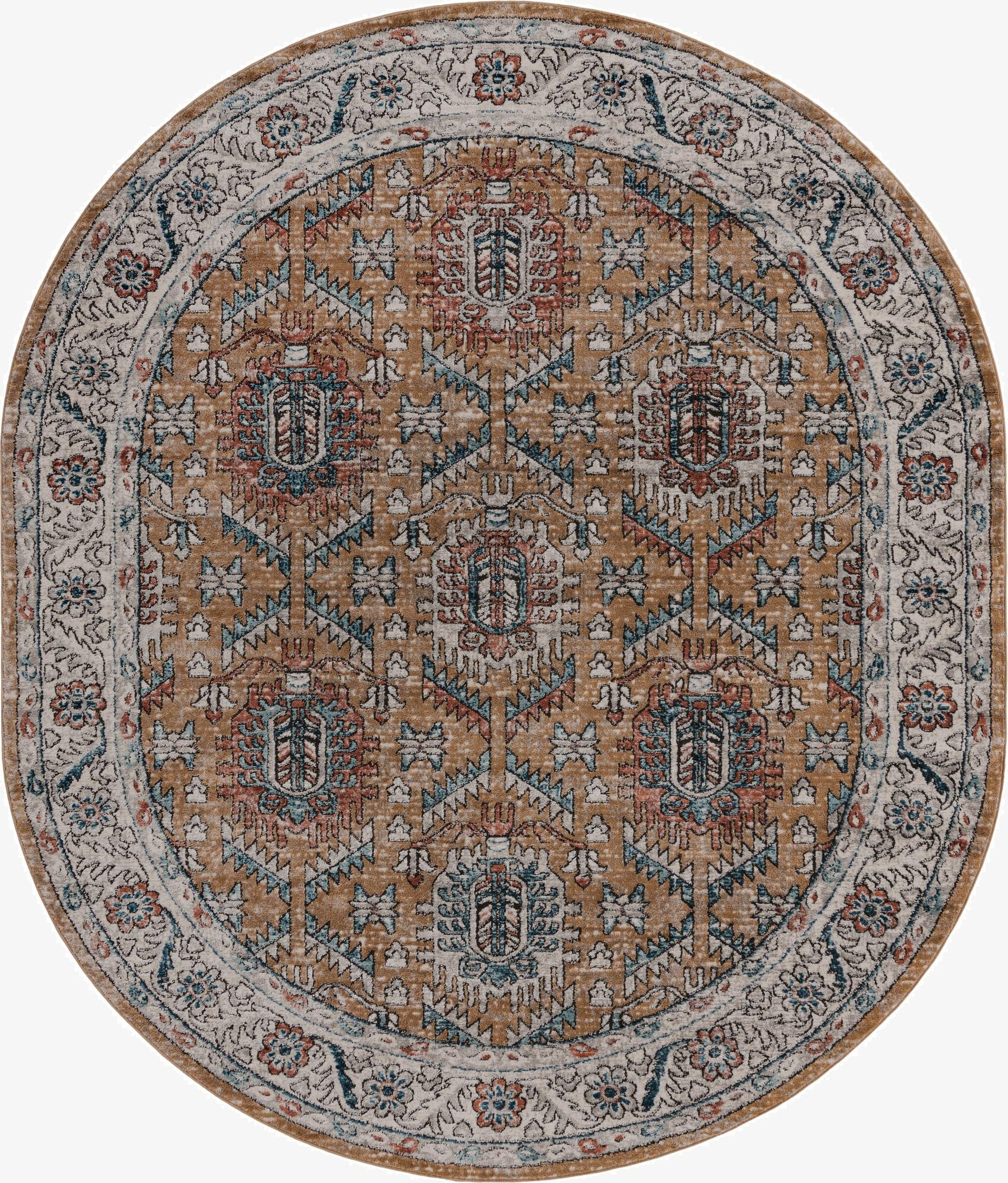  7' 10 x 10' Nyla Oval Rug