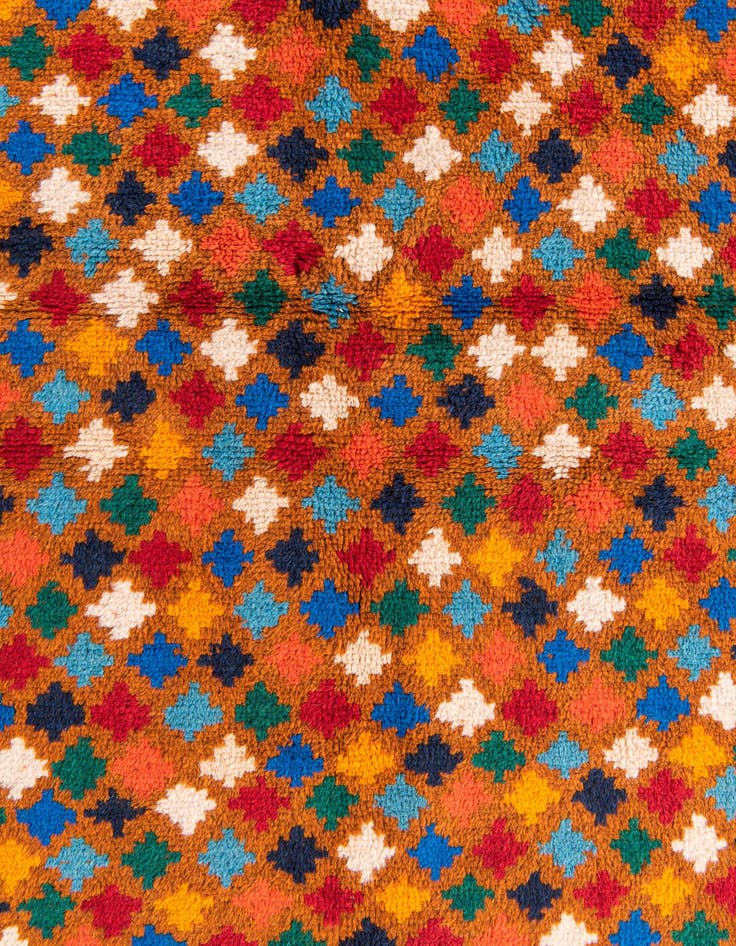 Detail image of  3' 10 x 5' 10  Hand Knotted Balouch Wool Rug