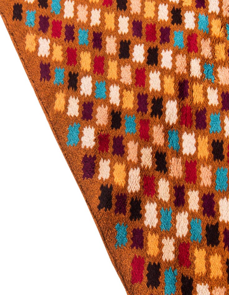 Detail image of  3' 10 x 6'  Hand Knotted Balouch Wool Rug