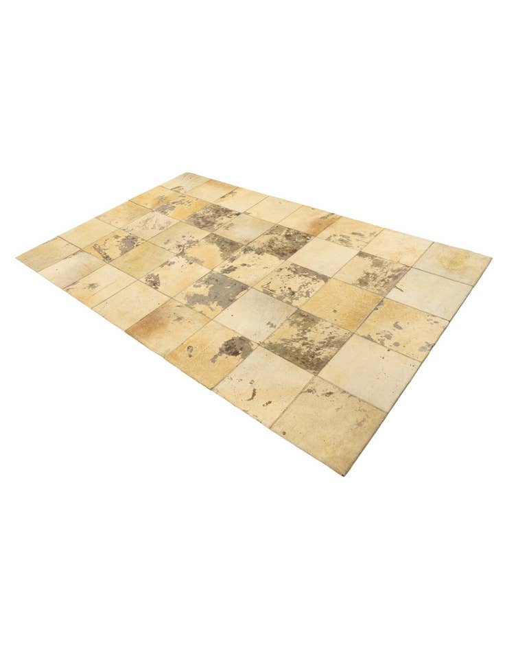 Detail image of  5' x 8' Cowhide Leather Rug