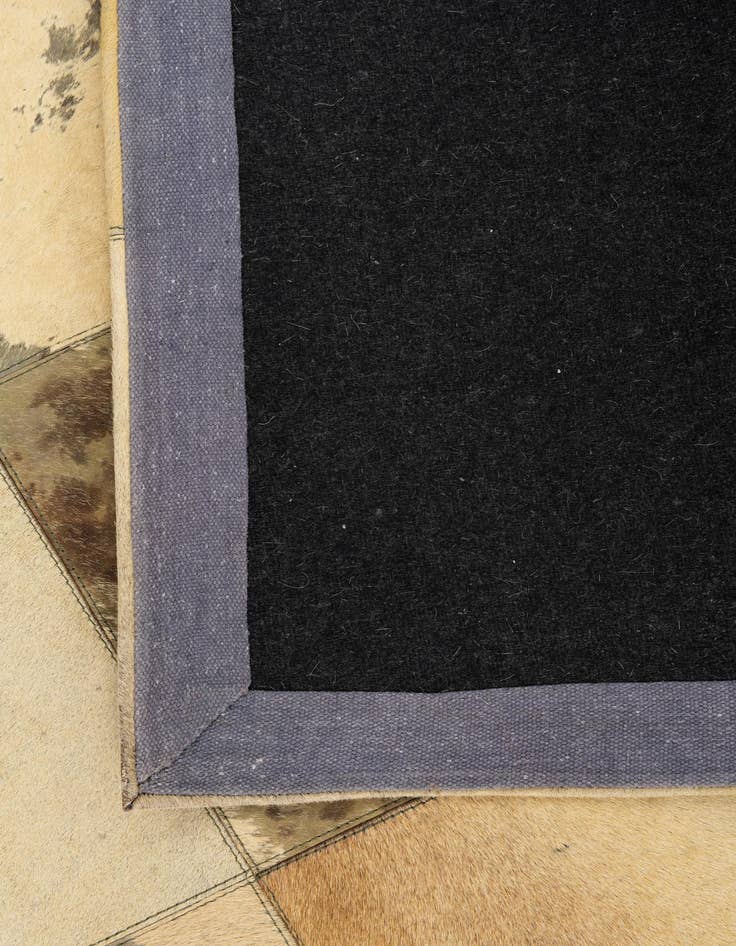 Detail image of  5' x 8' Cowhide Leather Rug