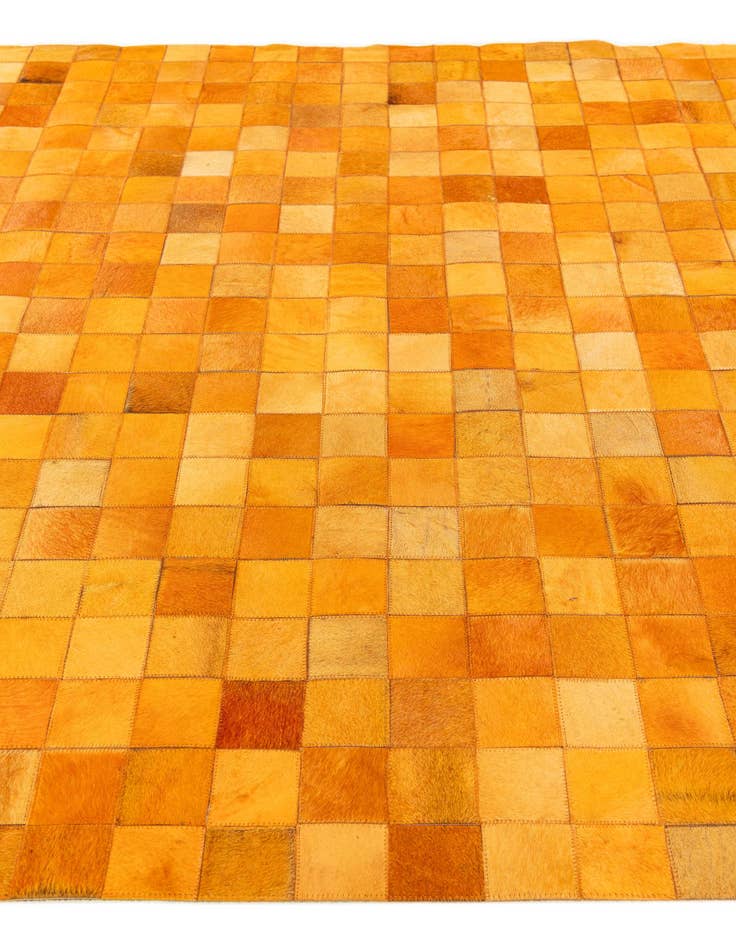 Detail image of  5' x 8' 1 Cowhide Stocks Rug