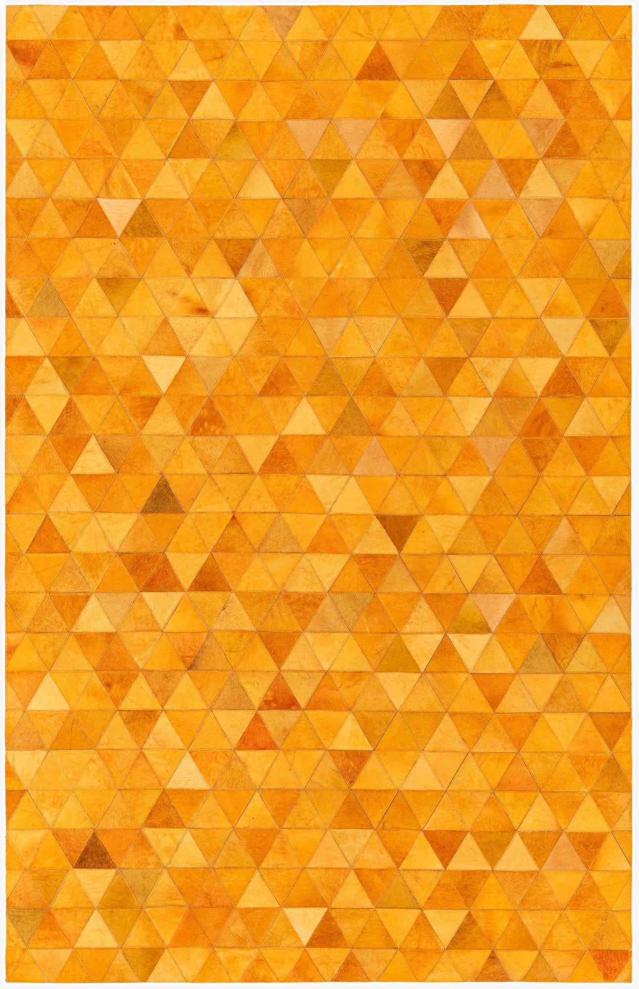  5' 2 x 8' 1 Cowhide Stocks Rug