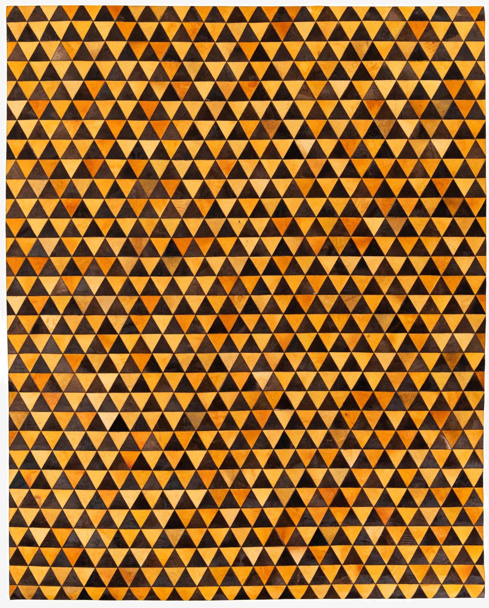  8' 1 x 10' 5 Cowhide Stocks Rug