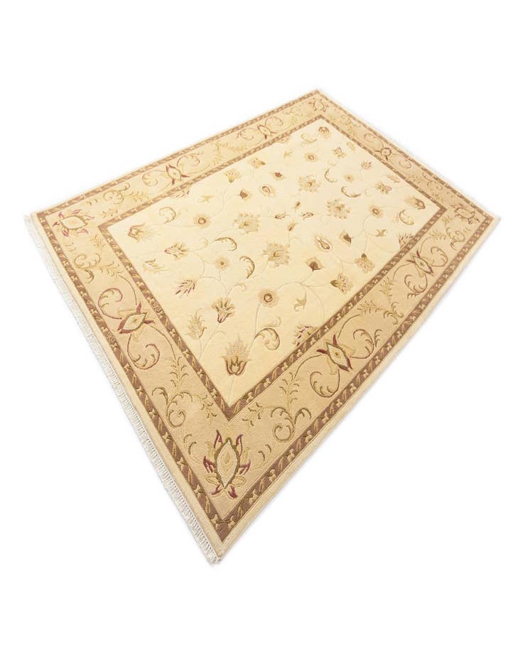 Detail image of  6' 8 x 10' 1  Hand Knotted Darya Wool Rug