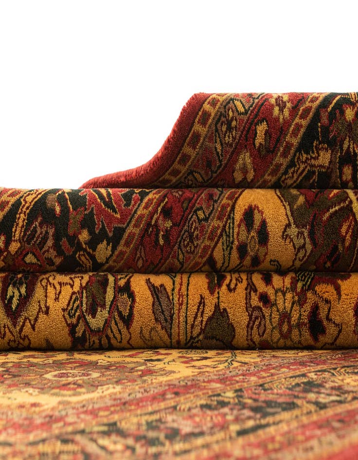 Detail image of  5' 7 x 7' 9  Hand Knotted Isfahan Oriental Wool Rug