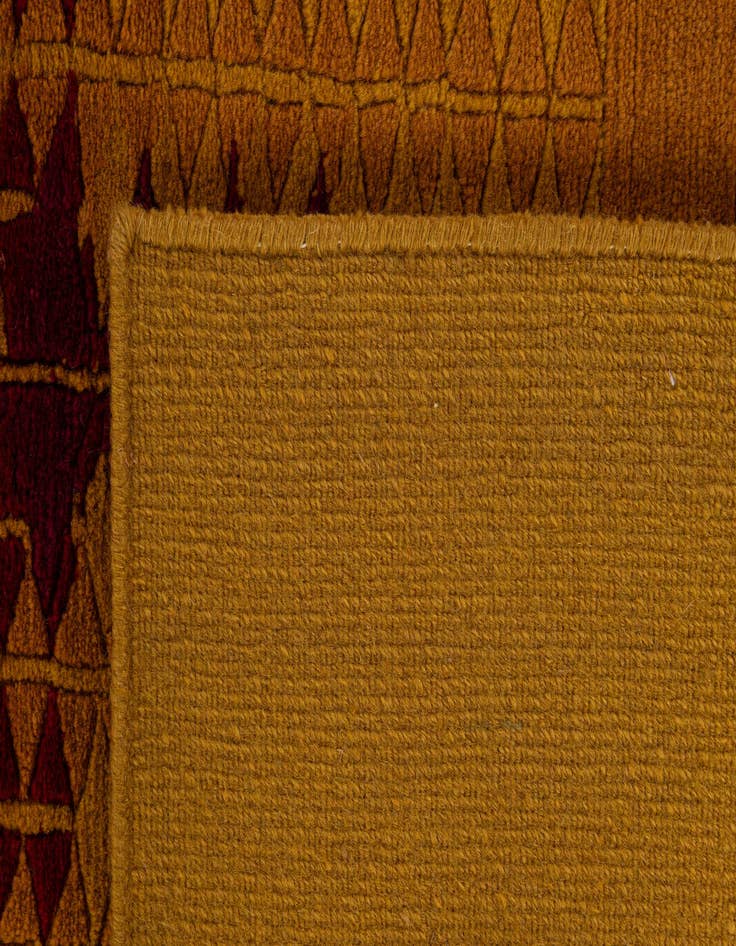 Detail image of  5' 8 x 7' 7  Hand Knotted Nepal Wool Rug