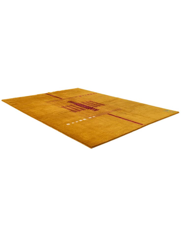 Detail image of  5' 8 x 7' 7  Hand Knotted Nepal Wool Rug