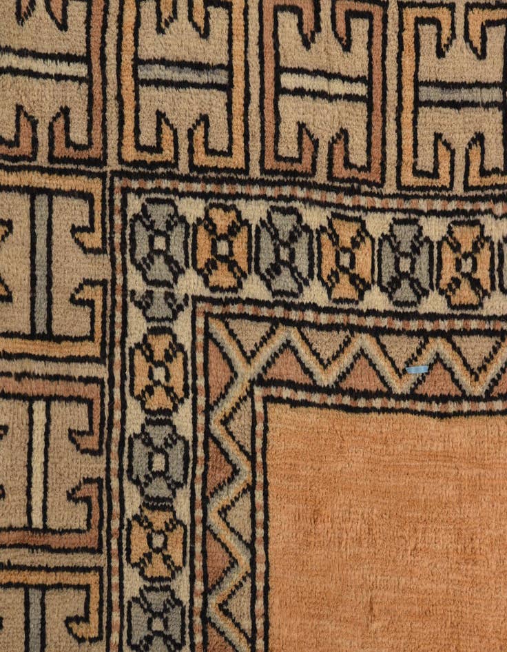 Detail image of  5' 1 x 8'  Hand Knotted Peshawar Ziegler Rug