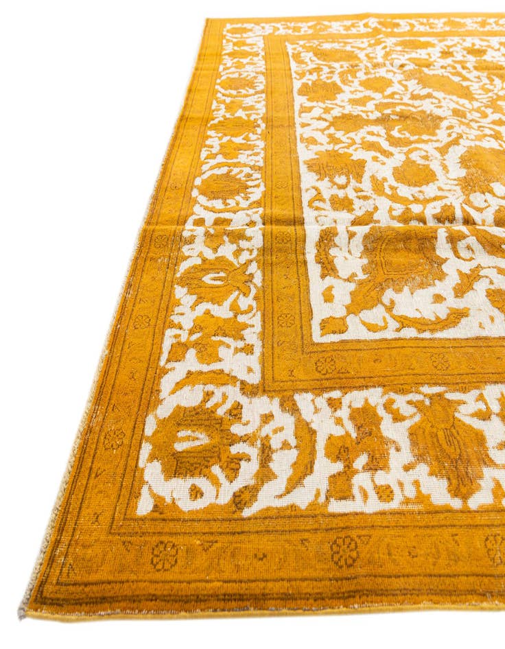 Detail image of  9' 6 x 12' 7  Hand Knotted Ultra Vintage Persian Wool Rug