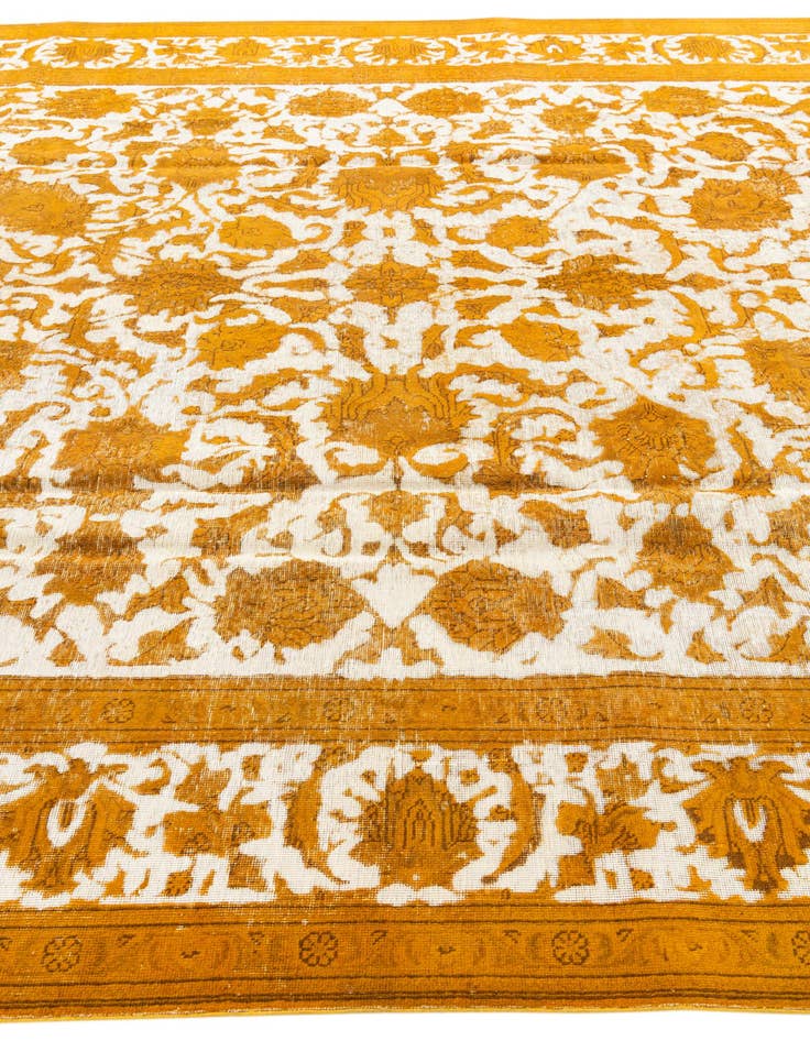 Detail image of  9' 6 x 12' 7  Hand Knotted Ultra Vintage Persian Wool Rug