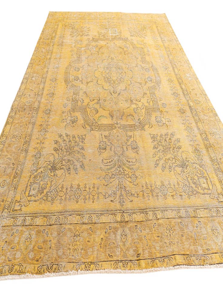 Detail image of  9' 2 x 12' 5  Hand Knotted Ultra Vintage Persian Wool Rug