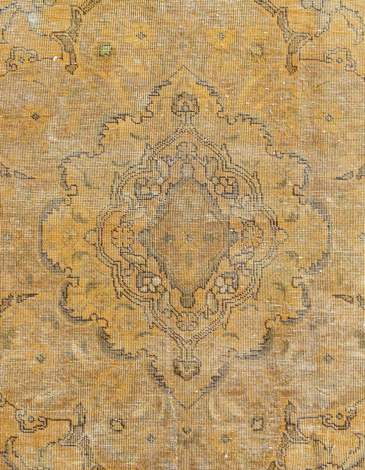 Detail image of  9' 2 x 12' 5  Hand Knotted Ultra Vintage Persian Wool Rug