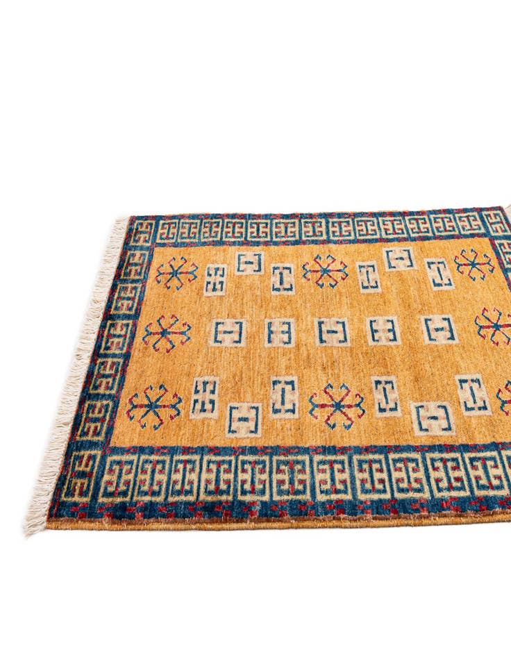 Detail image of  2' 8 x 3' 10  Hand Knotted Ziegler Wool Rug