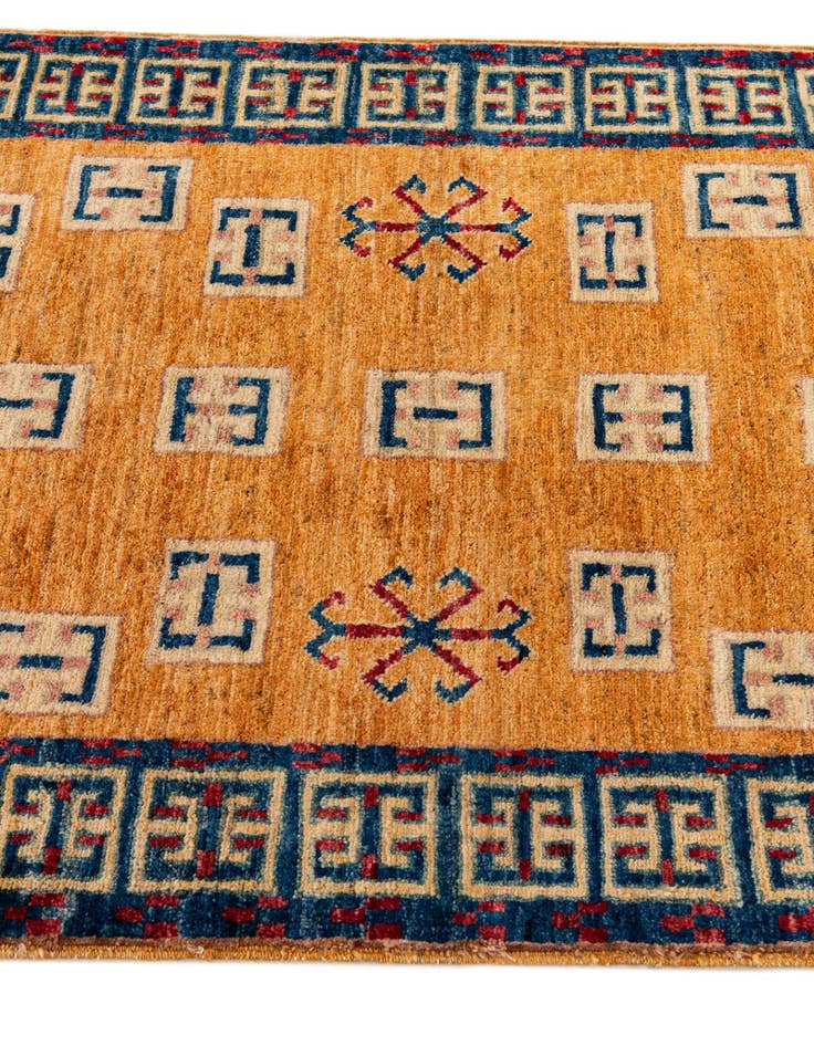 Detail image of  2' 8 x 3' 10  Hand Knotted Ziegler Wool Rug