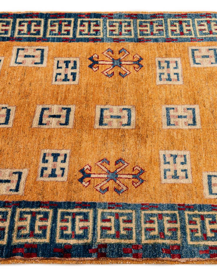 Detail image of  2' 7 x 4' 1  Hand Knotted Ziegler Wool Rug
