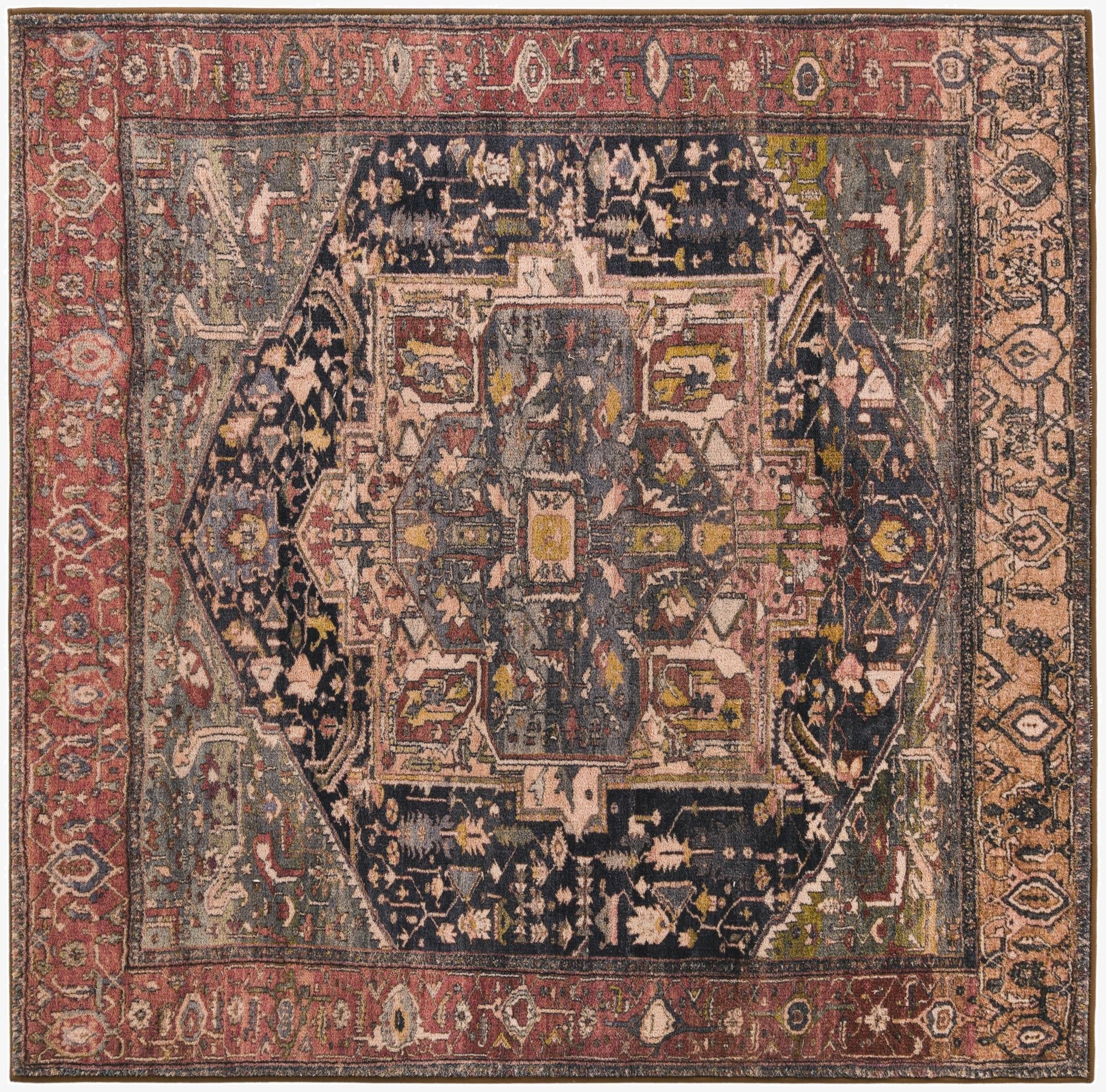  5' 3 x 5' 3 Medina Square Rug