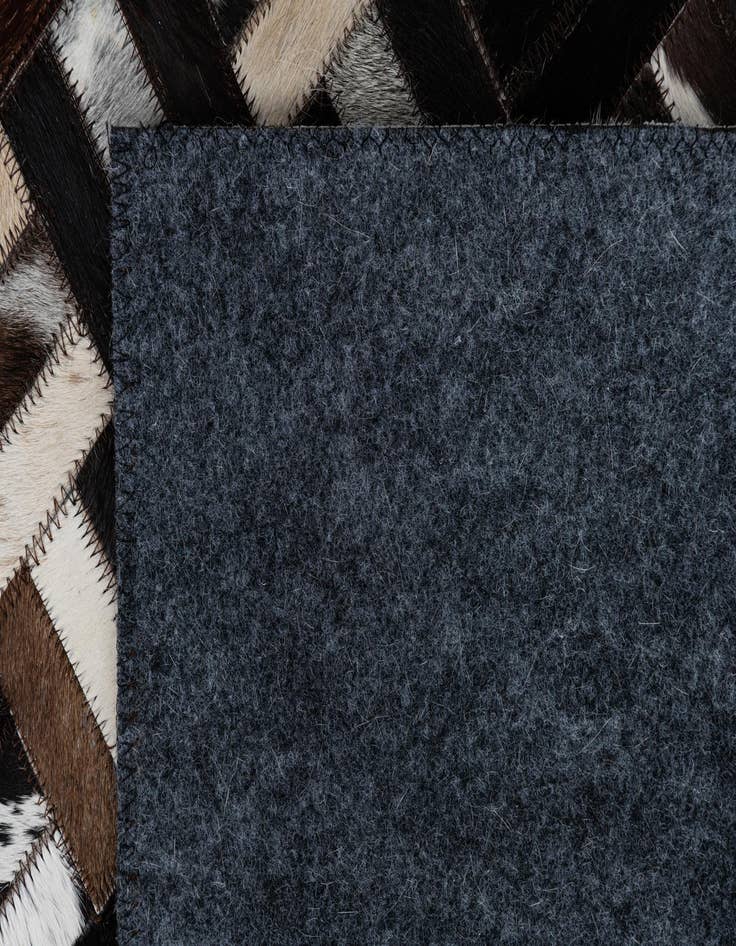 Detail image of  2' x 3' Cowhide Leather Rug