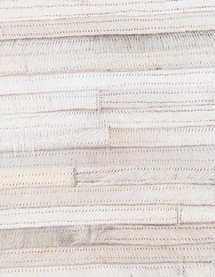 Detail image of  8' 1 x 9' 11 Cowhide Stocks Rug