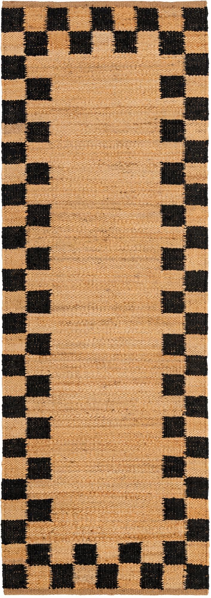 Rug Natural and Black Swatch link
