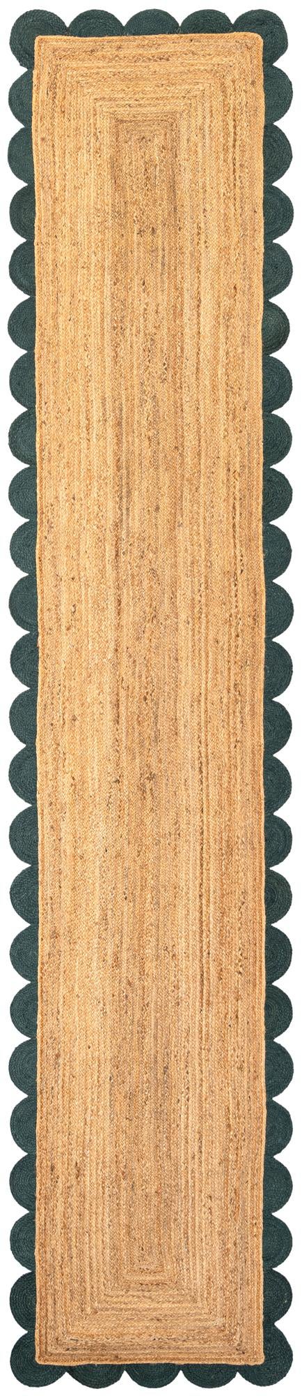 Rug Natural and Green Swatch link