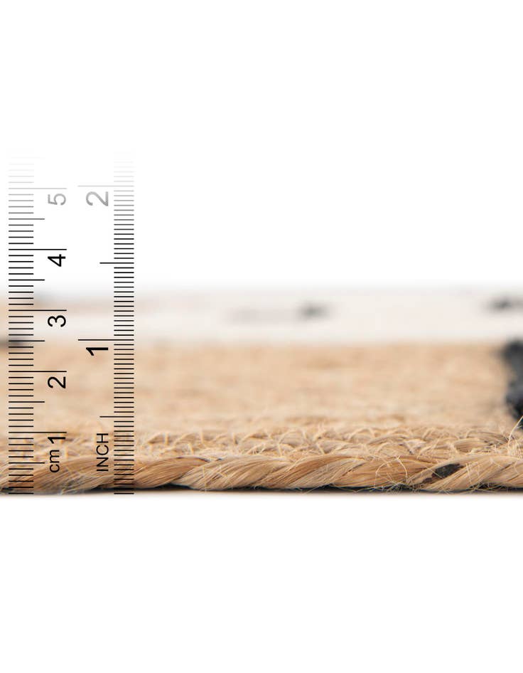 Detail image of  7' 10 x 7' 10 Kids Braided Jute Round Rug