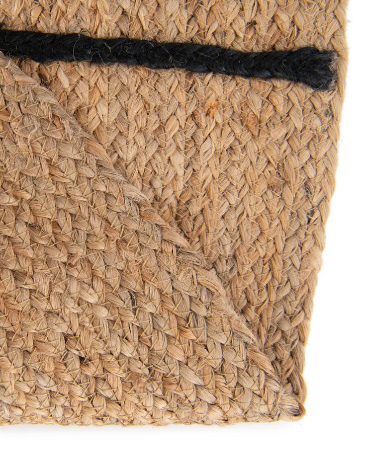 Detail image of  7' 10 x 7' 10 Kids Braided Jute Round Rug