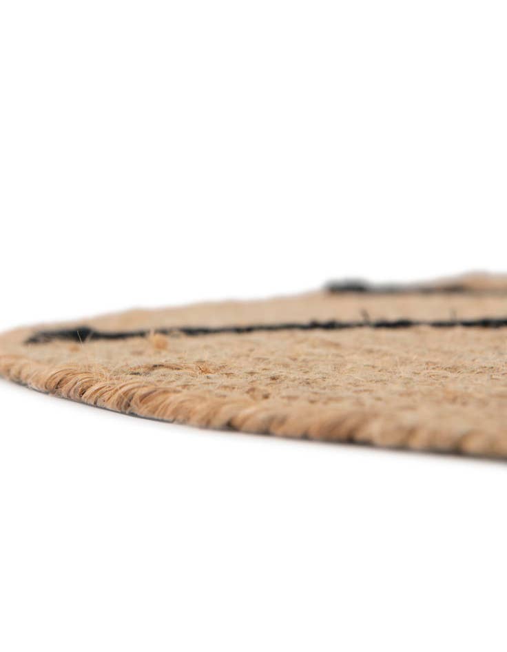 Detail image of  7' 10 x 7' 10 Kids Braided Jute Round Rug
