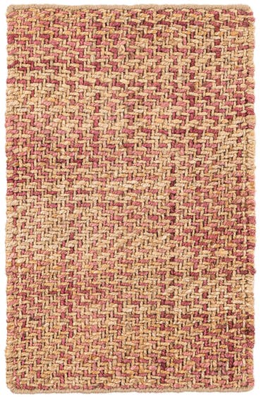  2' 1 x 3' 1  Hand Braided Jute Rug