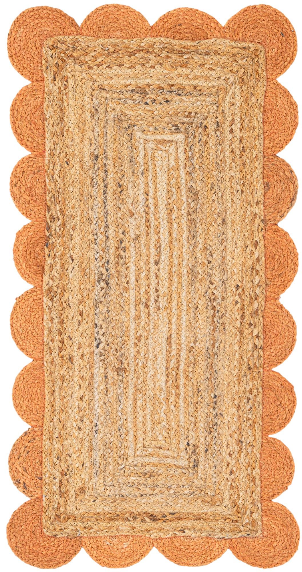 Rug Natural and Terracotta Swatch link