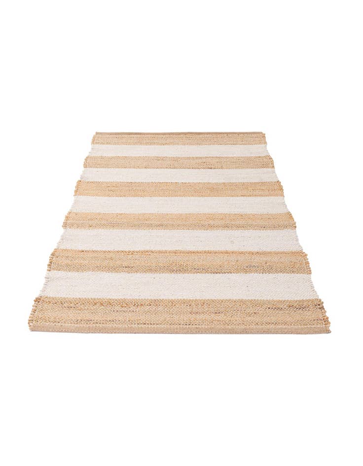 Detail image of  3' x 5' 3  Hand Hand Braided Jute Rug