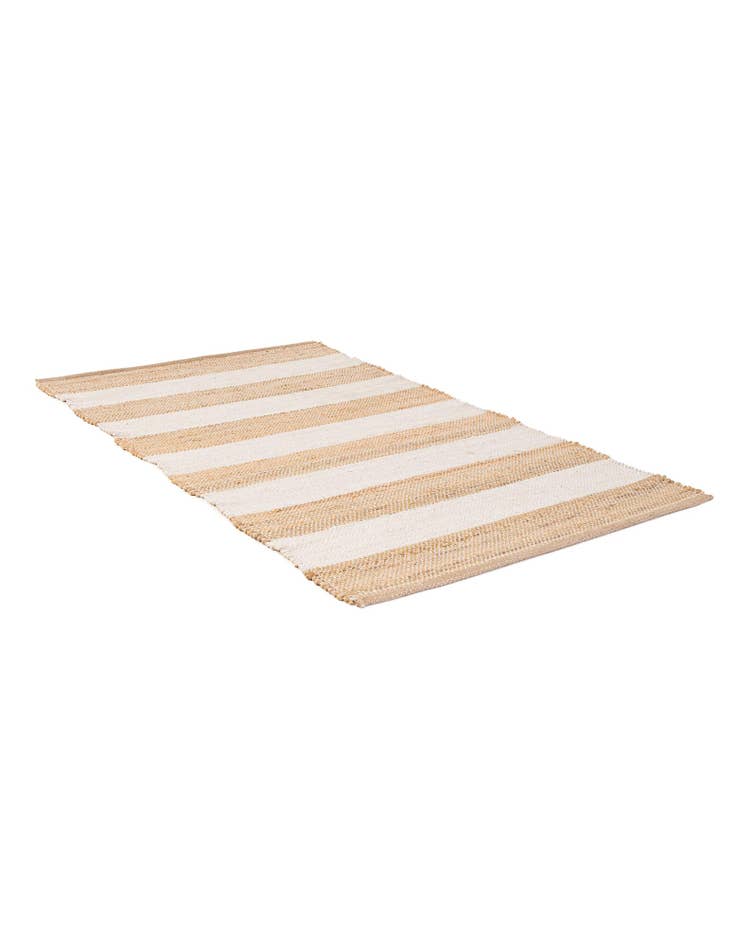 Detail image of  3' x 5' 3  Hand Hand Braided Jute Rug