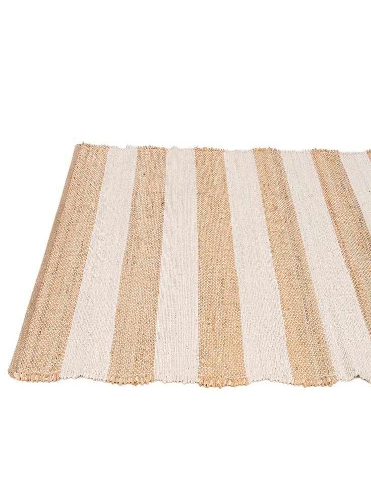 Detail image of  3' x 5' 3  Hand Hand Braided Jute Rug