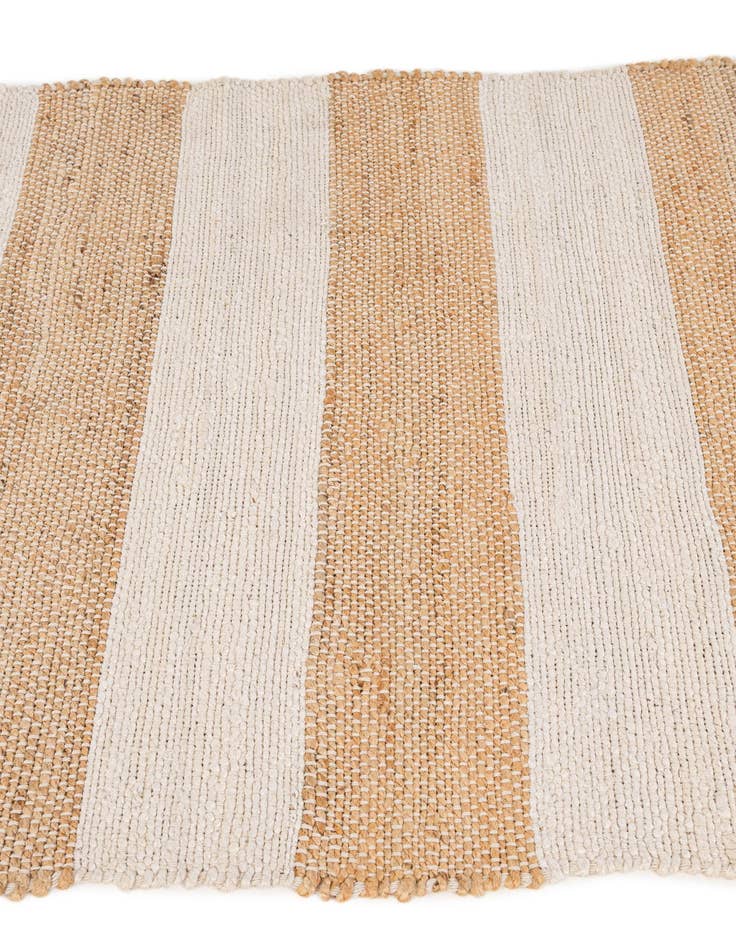 Detail image of  3' x 5' 3  Hand Hand Braided Jute Rug