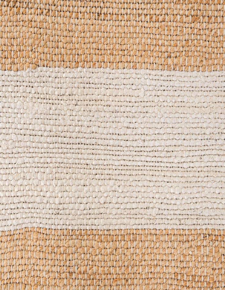 Detail image of  3' x 5' 3  Hand Hand Braided Jute Rug