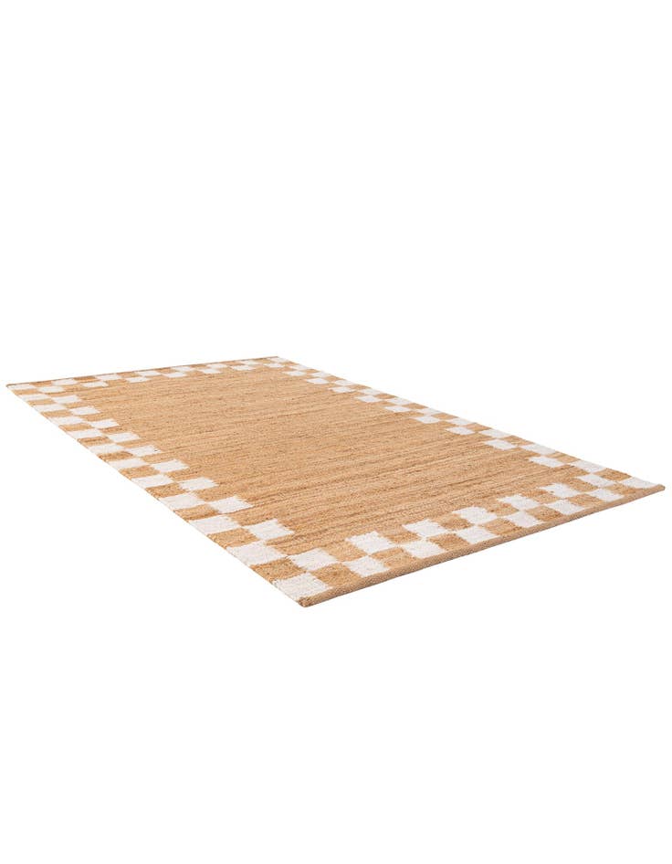 Detail image of  5' 1 x 8'  Hand Woven Laurel Handwoven Jute Rug